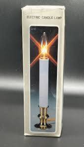 Electric Candle Lamp With Solid Brass Base and UL Approved ...