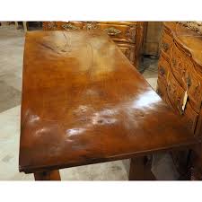 Antique Spanish 3-Drawer Mixed Wood Console Table, 19th Century. For Sale at Ruby Lane