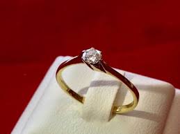 18K Gold Diamonds Ring Wedding Ring Handmade Vintage Real Diamonds Ring Women | eBay