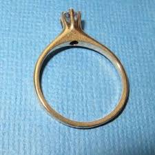 Vintage 14K Gold Genuine Diamond Ring Ring .25 Ct 1.6 Grams Size 6 | eBay