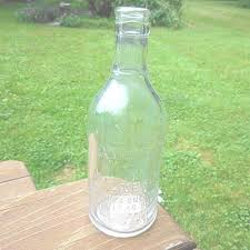 Vintage Citrate Magnesia Bottle 1930s Clear Glass Solution ...