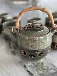 1940s Otagiri Soma Ware Somayaki Mid Century Japanese Tea Set- 12 Pieces | eBay