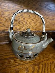 Vintage Obori Soma Ware Japanese Tea Set