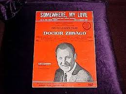 Somewhere My Love, Dr Zhivago (item #307126)