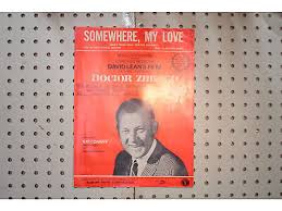 1965 - Somewhere my love Dr. Zhivago - Sheet Music | eBay