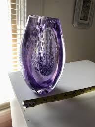 Murano Italy Flavio Poli Sommerso Signed Art Glass Bud Vase ...