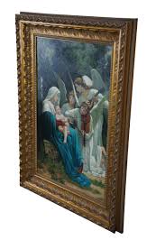 Late 20th Century Song of the Angels Painting After Adolphe ...