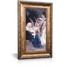 Song of the Angels - Framed Canvas 6" x 11" (Including frame ...