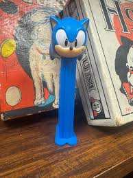 Sonic Pez Despenser - Vintage Pez Dispenser- Vintage Toys ...