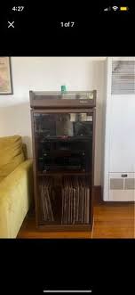 Vintage technics record player cabinet for Sale in Long ...