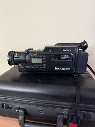 Vintage SONY HandyCam w/ Accessories FOR PARTS, Collector's Item