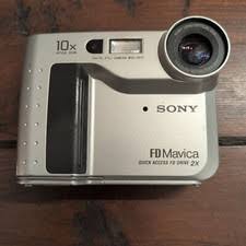 Sony Mavica MVC-FD75 0.4MP Digital Camera - Silver and Black for sale online | eBay