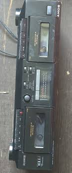 Sony TC-WE305 Dual Cassette Tape Deck Recorder High Speed AC ...