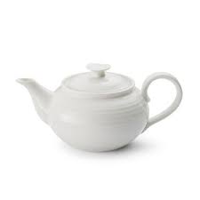 Portmeirion Sophie Conran, White 2 Pint Teapot – Fine ...