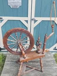Spinning Wheel Nice Primitive Piece | eBay