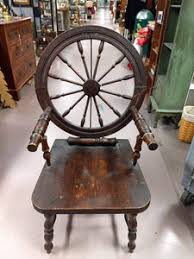 Spinning Wheel Chair – Williamsburg Antique Mall