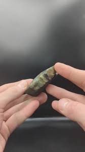 Banded Chalcedony Genesis Stone With Pyrite - Hand Polished ...