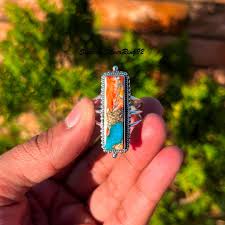 Oyster Copper Turquoise Ring: Dainty 925 Sterling Silver ...