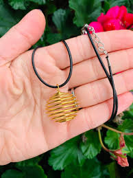 Crystal Cage, Empty Silver or Gold Plated Spiral Cage ...