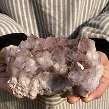 718g Super Seven Amethyst Quartz Crystal Melody Cluster ...