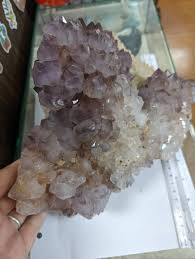 Huge 14lb Skeletal Amethyst Crystal Cluster From the Reel ...