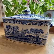 Spode, England Vintage 2004 Very Large Covered Rectangular ...