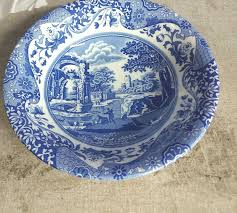 Spode Blue Italian set of 4 x 8" ascot individual shaped bowls | eBay