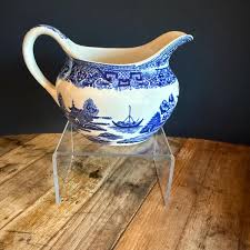 Vintage Homer Laughlin Blue Willow 12 Oz Creamer - Etsy