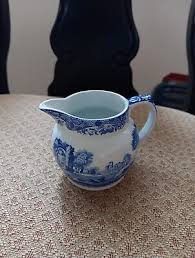 Beautiful Spode Italian Blue Mini Creamer Pitcher Made in ...