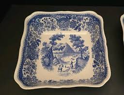 Mettlach Villeroy Boch Burgenland Square Vegetable Bowl Blue ...