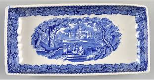 Vista Blue Relish by Mason's | Replacements, Ltd.