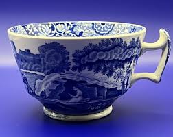 Antique Copeland Spode Blue "Italian" Cup | England | eBay