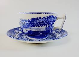 Amazon.co.jp: スポード(Spode) ブルーイタリアン ティーC/S(英国製) spd002197fba : Home & Kitchen