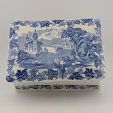 Rare Vintage 1930's Maling Venetian Scene Porcelain 5 ...