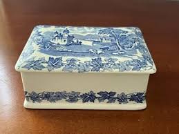 Maling Blue White | eBay