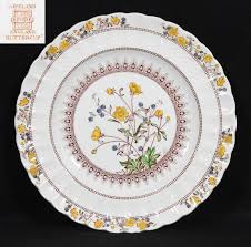 Spode Buttercup Luncheon Plate 8 3/4" Old Mark | eBay
