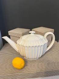 Vintage Copeland SPODE White Teapot Long Spout ...