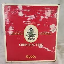 Spode Christmas Tree Wine Glasses 13 Ounce with Gold Rims ...