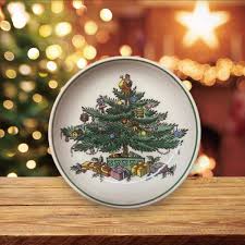 Spode Christmas Tree Individual Butter /Ashtray (4) Original ...