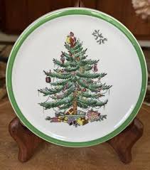 Spode Christmas Tree Round Trivet 5.75” , Made In England ...