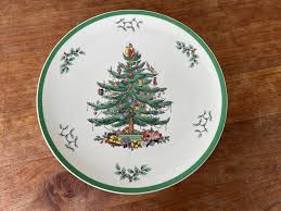 A Gorgeous Spode England Christmas Footed Cake Stand- Pedestal Cake Stand-very Rare! - Etsy