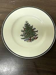 Cuthbertson Christmas Tree 7-3/4" Salad Plate | eBay