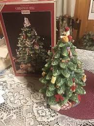 Spode Christmas Tree Cookie Jar With Original Box | eBay