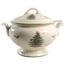 Spode Christmas Tree 75th Anniversary Tureen & Lid w/Ladle 10102325 | eBay
