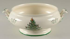 Christmas Tree Round Vegetable No Lid by Spode | Replacements, Ltd.