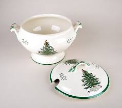 Spode Christmas Tree Tureen & Lid Vintage Holiday Dinnerware England | eBay UK