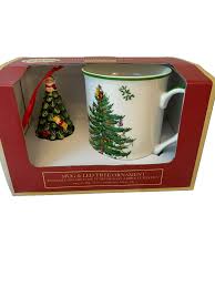 Christmas Spode Mug & LED Tree Ornament Ship for sale online | eBay