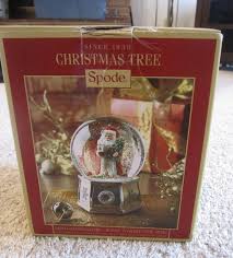 Spode Christmas Tree Musical Snow Globes Santa NIB | eBay