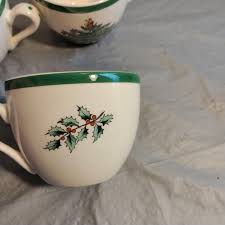 3 Spode Christmas Tree Teacups S3324-H, England - Etsy
