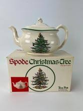 Sold at Auction: Spode CHRISTMAS TREE Teapot